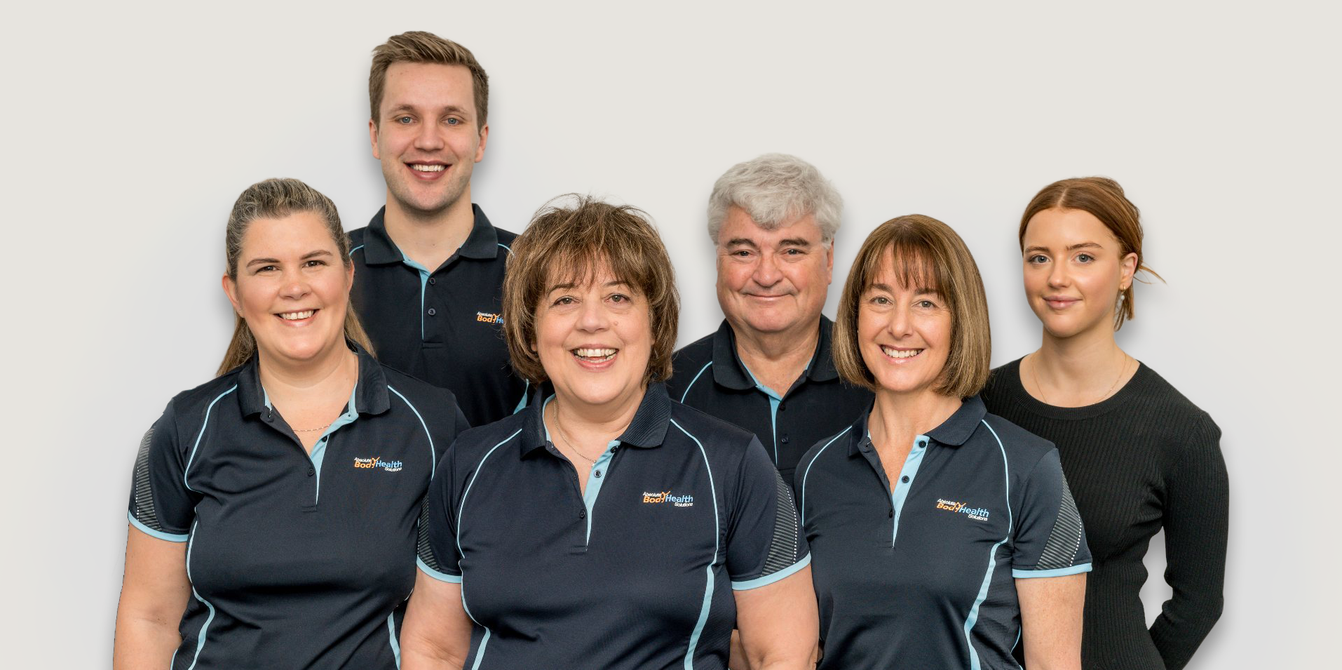 The Absolute Body Health Solutions team at their allied health care clinic in Bentleigh